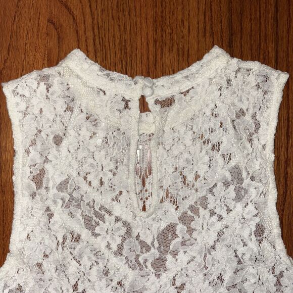 FREE PEOPLE Ladybird Lace Tank Size M - Picture 2 of 6